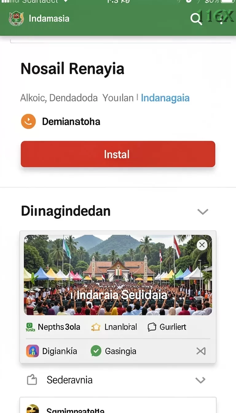 Cuplikan layar 8888 — halaman utama